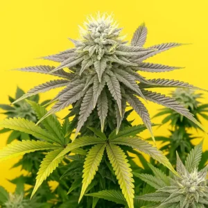 Banana Sherbet from Bluedog Genetics ready for harvest.