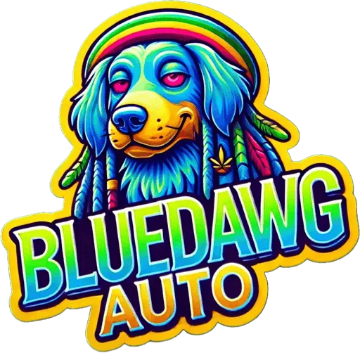 BlueDawg Auto Sticker - Bluedog Genetics