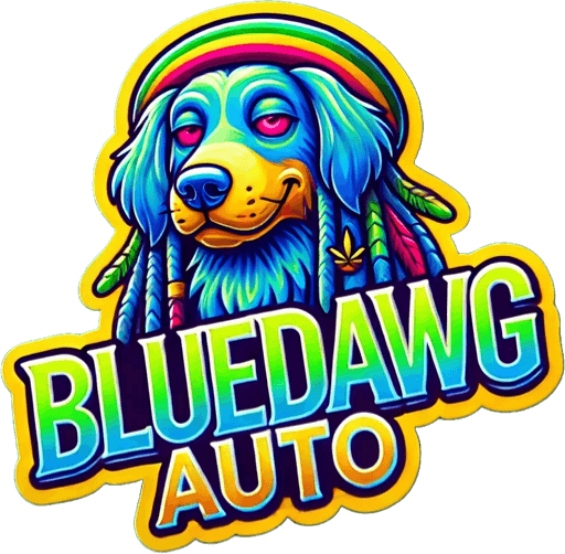 BlueDawg Auto Sticker - Bluedog Genetics