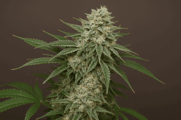 Ghost Train Haze en floracion de Bluedog Genetics