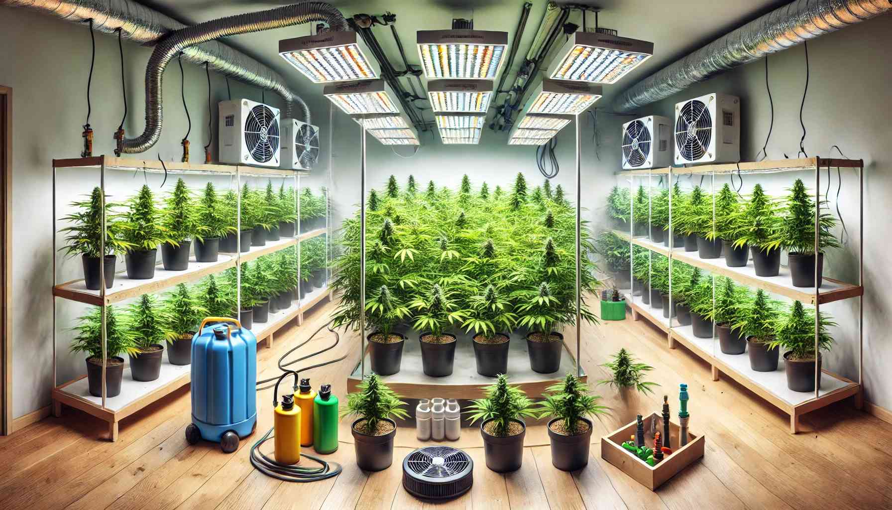 How to set up your grow room at home