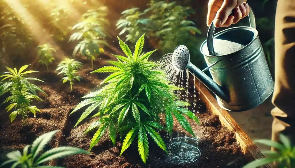 ¿Con qué frecuencia debes regar tus plantas de cannabis?