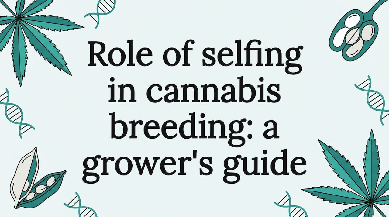 Role of selfing in cannabis breeding: a grower’s guide