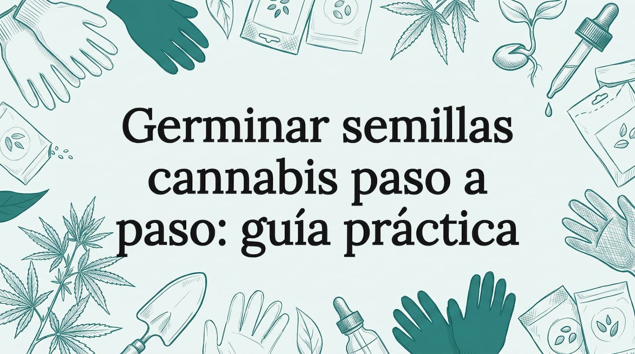 Germinar semillas cannabis paso a paso: guía práctica