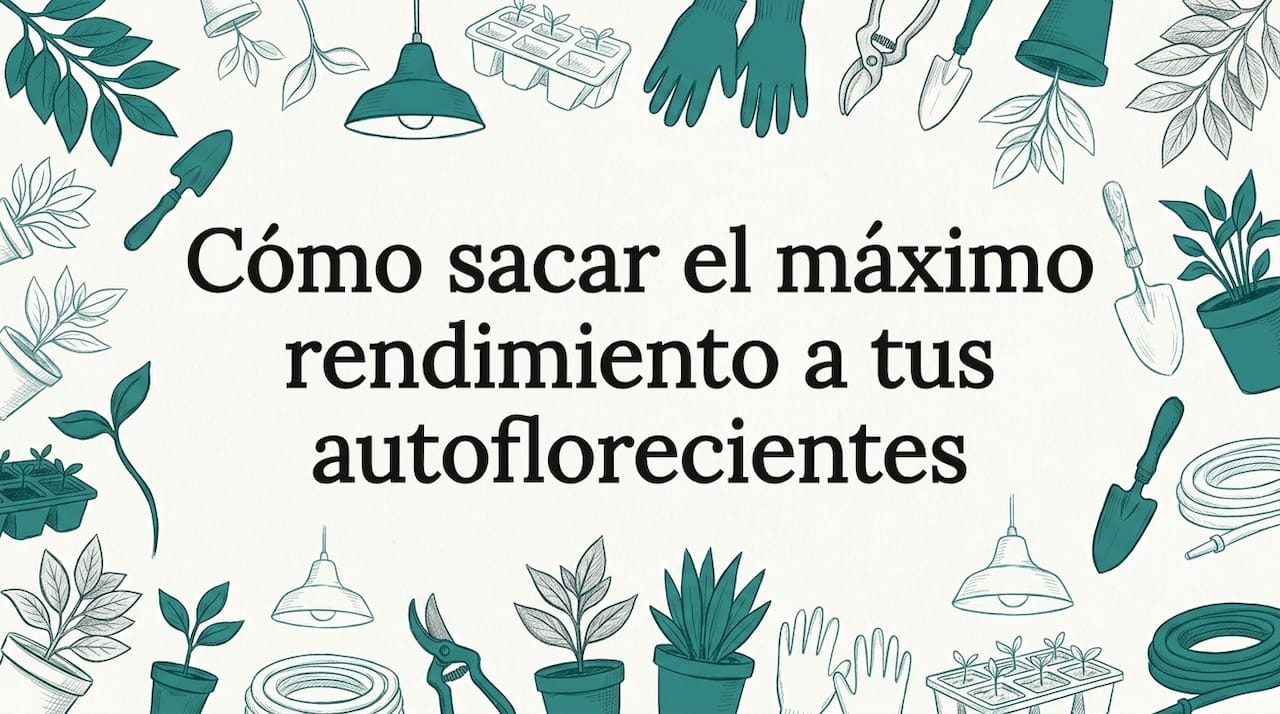 Cómo sacar el máximo rendimiento a tus autoflorecientes