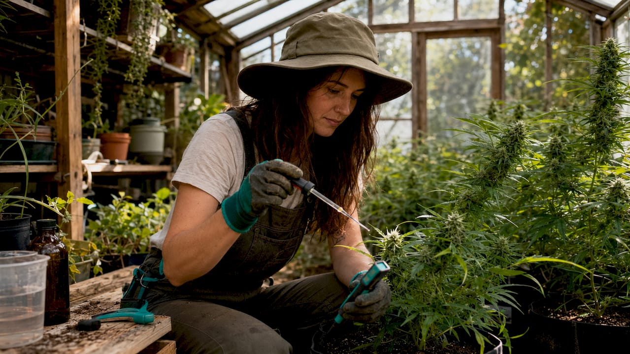 Abono para floración de cannabis: guía completa