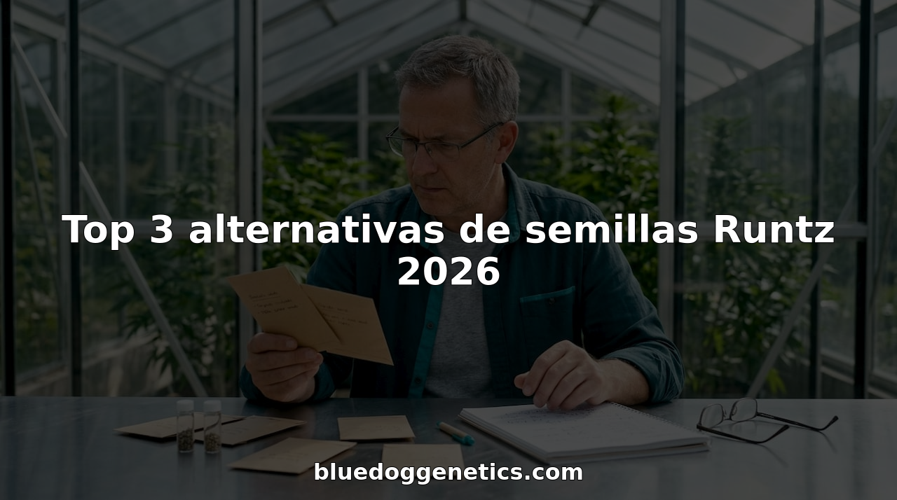 Top 3 alternativas de semillas Runtz 2026