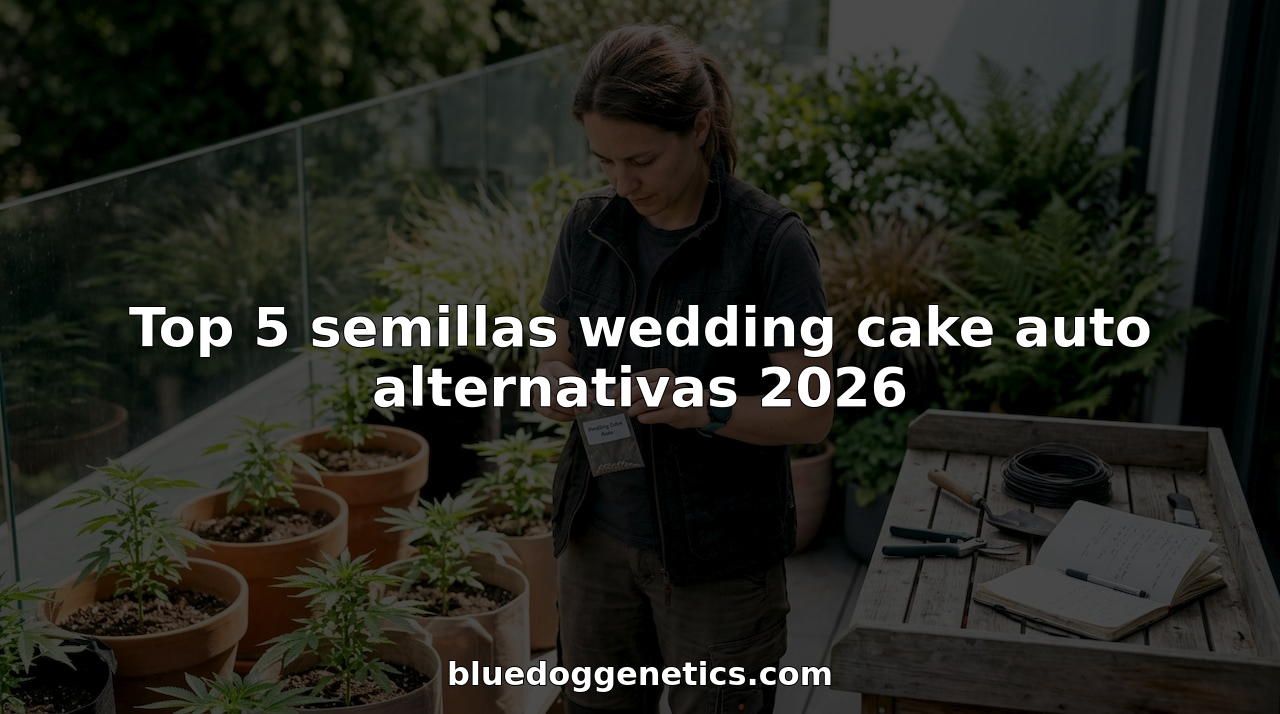 Top 5 semillas wedding cake auto alternativas 2026