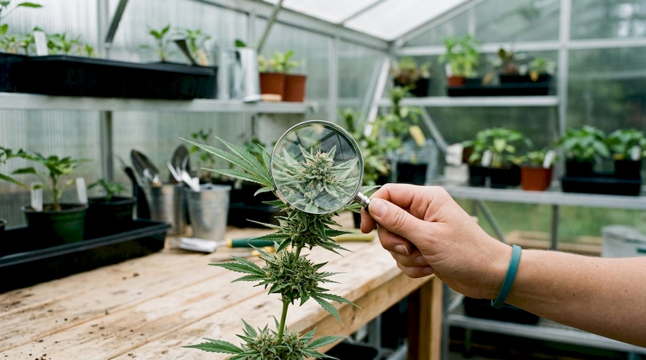 Tricomas cannabis: indicadores de madurez para cosechar