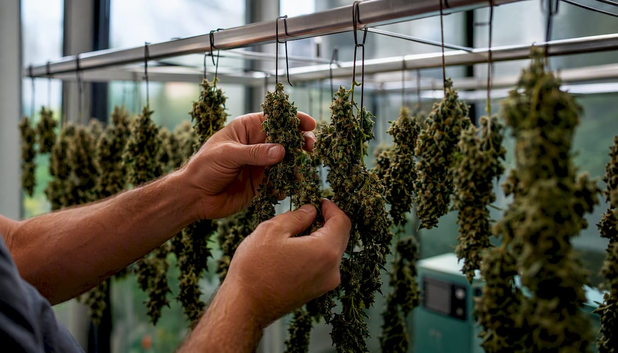 Curar cannabis tras la cosecha: por qué importa