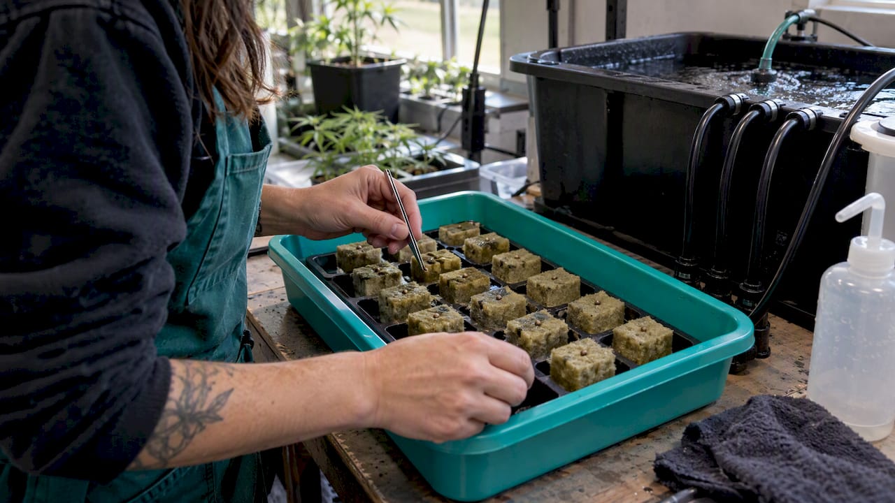 Semillas para hidroponía: cuáles elegir en tu cultivo de cannabis